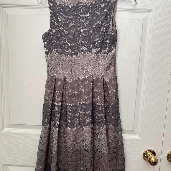 Vince Camuto Lace Fit and Flare Dress Size 2 - Picture 6 of 8
